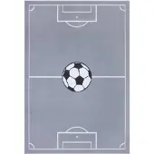 Hanse Home Vloerkleed Kids Estadio - Grijs 80 x 150 cm