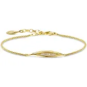 Thomas Sabo Armband 925 sterling zilver Zilver Zirconia One Size Goud 32017933