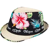 Generique chapeau borsalino ibiza hibiscus - 52226