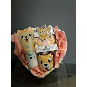 Accentra geschenk voor kinderen- douche gel - bruisbal- toiletzakje