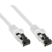 Goobay GHMT-gecertificeerde CAT 8.1-patchkabel van 1 m, S/FTP (PiMF), wit