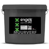 Engels Verf - Muurverf voor Badkamer - Schimmelbestendig en Waterbasis - Mat Wit - 2,5 Liter