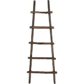 Clayre & Eef Handdoekhouder 140 cm Bruin Hout