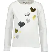 Blue Seven - Meisjes Shirt - Wit - Maat 98