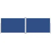 vidaXL Windscherm uittrekbaar 220x600 cm blauw