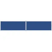 vidaXL Windscherm uittrekbaar 200x1000 cm blauw