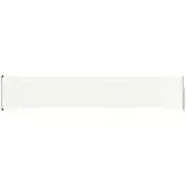 vidaXL - Tuinscherm - uittrekbaar - 117x600 - cm - crèmekleurig