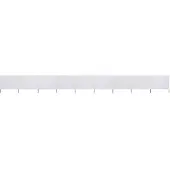 vidaXL Windscherm 9-panelen 1200x120 cm stof zandwit