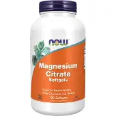 NOW,NOW Foods,NOW,NOW Foods Magnesium Citraat - 180 softgels