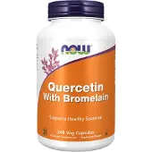 Now Quercetine met Bromelaïne (240 Capsules) - antioxidanten, quercetine - quercetine - quercetine