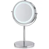 kela Make-up spiegel met LED verlichting Tio Zilver