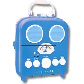 Sunnylife - Beach Accessoires Bluetooth Speaker Beach Sounds Le Med - PVC - Blauw
