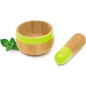 Pebbly Vijzel met Stamper Groen