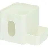 IDesign Tissuehouder Clean Met Opbergvakjes Beige Crème