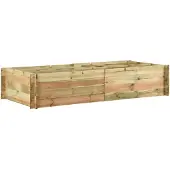 vidaXL Plantenbak 197x100x40 cm geïmpregneerd grenenhout
