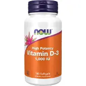 NOW,NOW Foods,NOW,NOW Foods Vitamine D-3 1000IU - 180 softgels