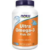 Now Ultra Omega-3 (Fish Gelatin) - vetzuren, omega-&-visolie - omega-&-visolie - omega-&-visolie