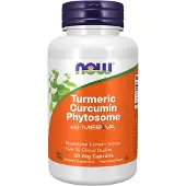 Now , Turmeric Curcumin Phytosome Met Meriva, 60 Veg Capsules