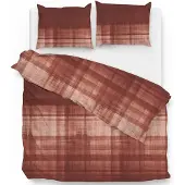 Zo! Home Marley Dekbedovertrek 200x200/220 Rio Red