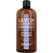 Compagnie De Provence Savon de Marseille vloeibare handzeep Terra Champ de Lavande 1 liter navulling