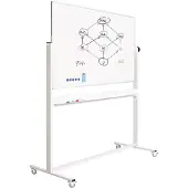 Smit Visual kantelbord, gelakt staal, magnetisch, aluminium frame, 120 x 90 cm