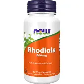 NOW,NOW Foods,NOW,NOW Foods Rhodiola 500 mg (60 Capsules)