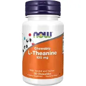 Now L-Theanine 100 mg Kauwtabletten (90 Tabletten) - aminozuur, l-theanine - l-theanine - l-theanine