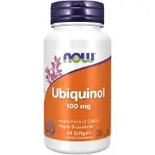 Now Ubiquinol 100mg - 60 softgels