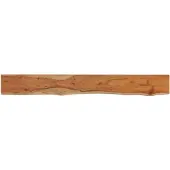 vidaXL Wandschap rechthoekig natuurlijke rand 180x20x3,8 cm acaciahout