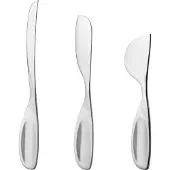 Georg Jensen Kaasmes Alfredo RVS (Set van 3)