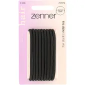 Zenner Elastieken Metal Free Zwart 9 Stuks