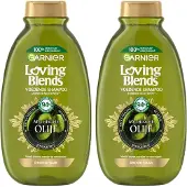 Garnier Shampoo -Loving Blends Mythische Olijf - 2 x 300 ml