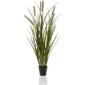 Emerald kunstplant in pot kattenstaartgras 85 cm