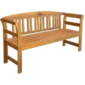 vidaXL Tuinbank 157x45x82,5 cm massief acaciahout online kopen