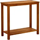 vidaXL Tuinwandtafel 80x35x75 cm massief acaciahout