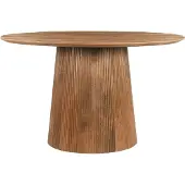 LivingFurn eetkamertafel salvator 130cm mangohout