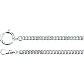 Adora kettingpantser 7,0 mm verzilverd