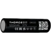 THORGEON Rechargeable Li-ion Batterie 18650 3.7V 1200Mah