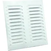 Nedco Schoepenrooster 25x25cm Alu