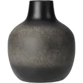 Home & Styling Vaas Dolomite Ø14x16cm Bruin bruin Home & Styling Vaas
