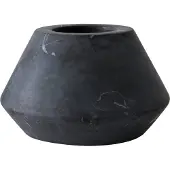 Tak Design theelichthouder Geo 12 x 7 cm marmer zwart