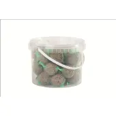 Merkloos Mezenbollen Met Net in Emmer 30 stuks