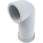Wisa closetafvoerbocht met manchet 180 mm 301a