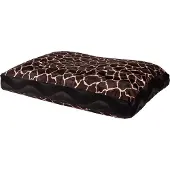 Lobbes Velboa Hondenkussen Giraffe 100 x 75 cm