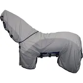 Bucas Eczeemdeken Sweet Itch X Light Full Neck Zilver - 115/152