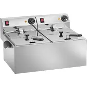Titanium Friteuse 08L+08L - 508128 - Horeca