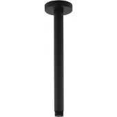 Ben Round Plafond douchearm 25cm Gestructureerd zwart