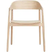 Andersen Ac2 Fauteuil Wit Gepigmenteerd - Stoelen Eiken White Pigmented Oak - 2-8030213-A