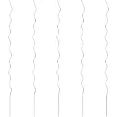 vidaXL Plantenstok spiraal 170 cm gegalvaniseerd staal 5 st