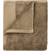 Blomus Riva Badtextiel Tan | 30 x 30 set/4 cm | Bruin | Katoen